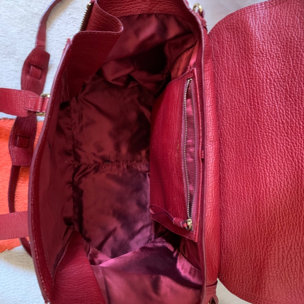 3.1 Phillip Lim Large Pashli- Crimson - Picture 6 of 12